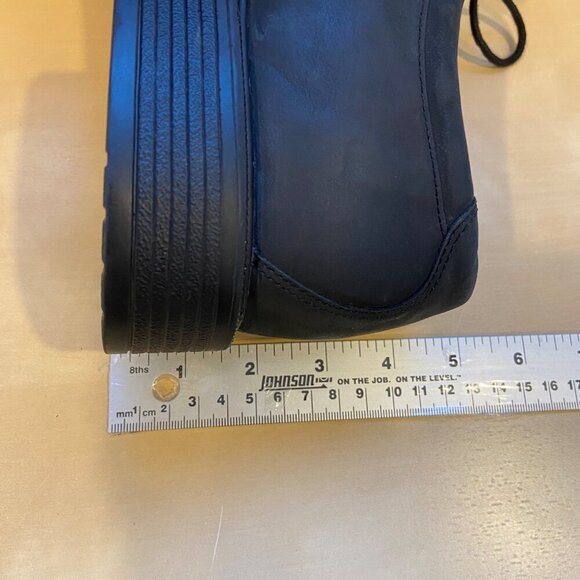 Rockport Men Black Nubuck Leather Oxford Dress Shoes Size 12W formal casual chic - Picture 13 of 15